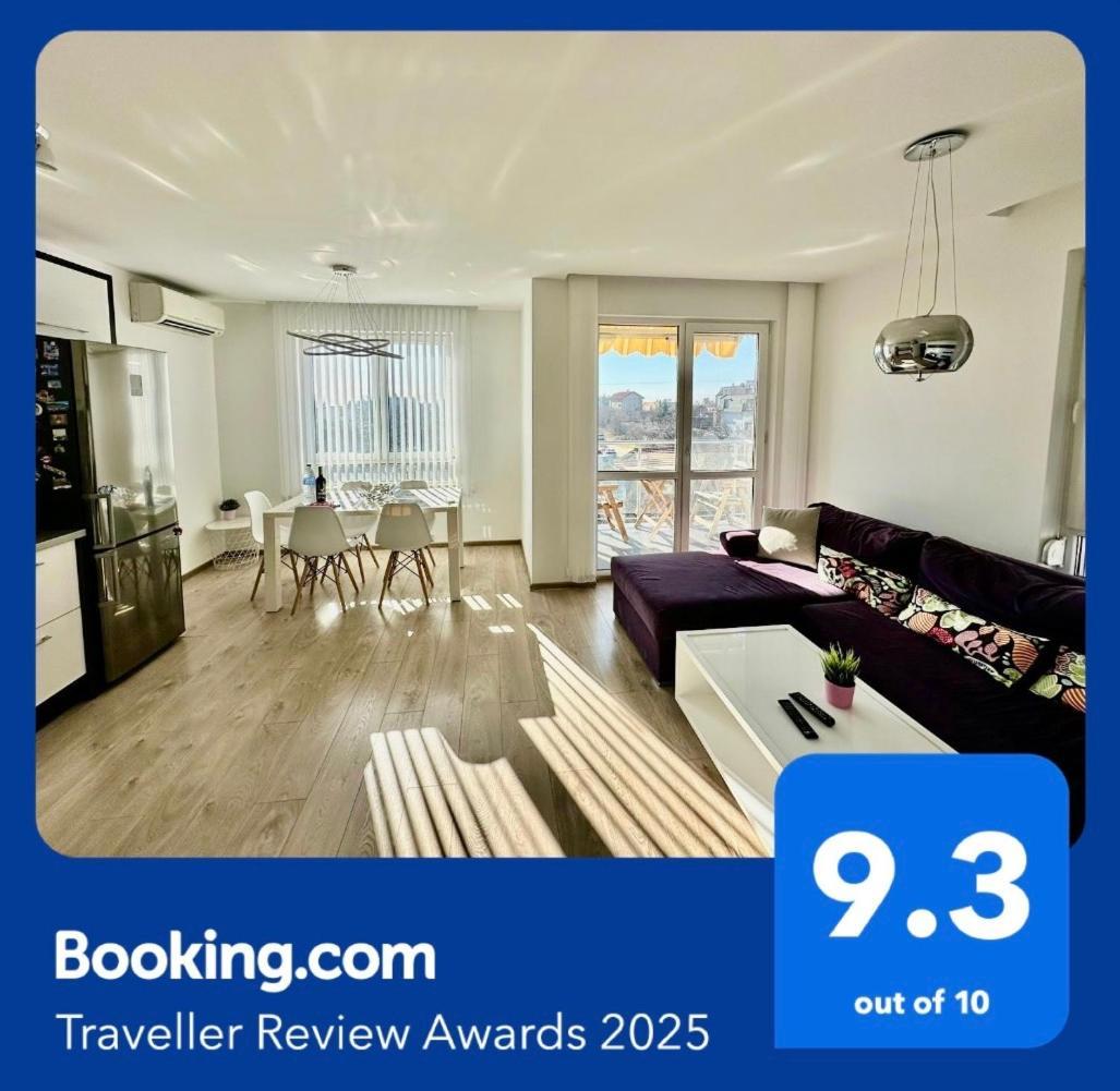 Briz Apartment; 2 Bdr; 6 Guests; Private Parking فارنا المظهر الخارجي الصورة